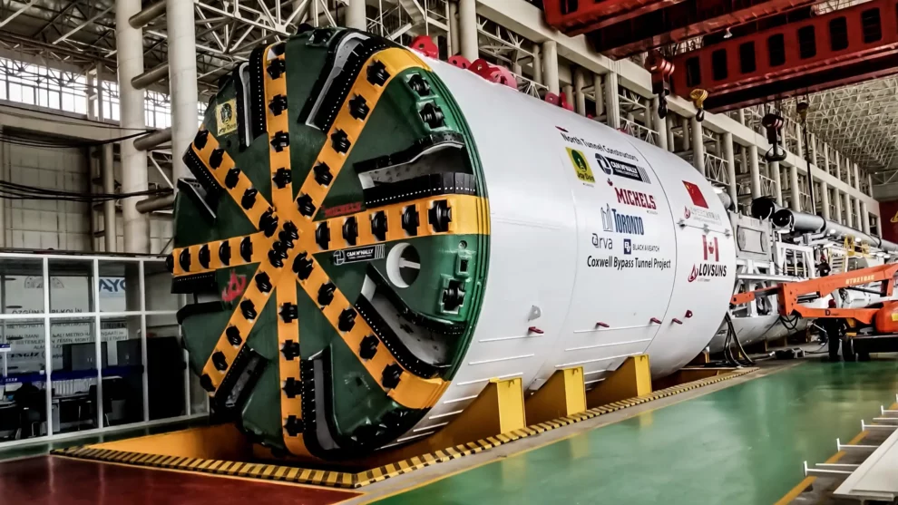 Coxwell ByPass Tunnel Rig